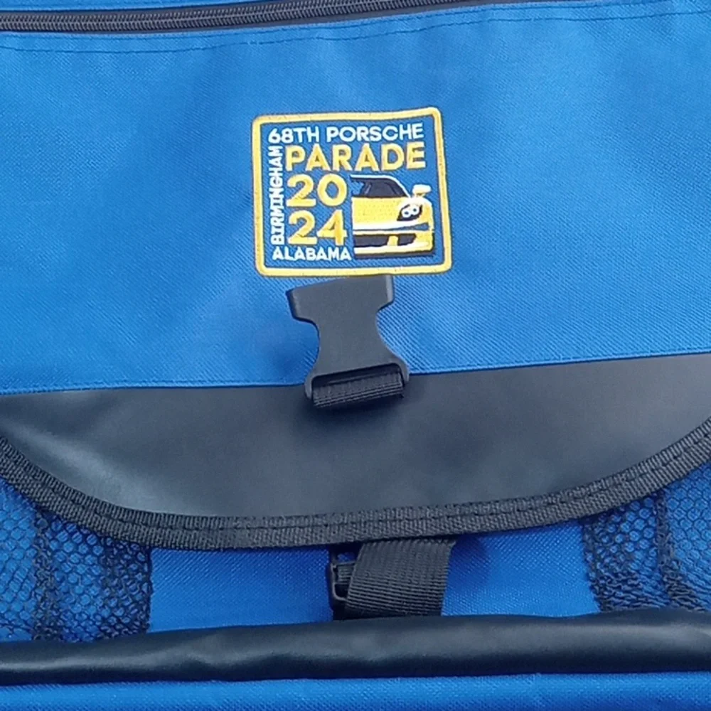 Porsche 2024 Blue Messenger Bag